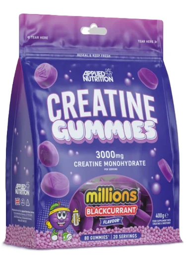 CREATINE GUMMIES 80UDS BLACKCURRANT