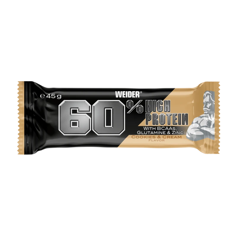 60% Protein Bar 24x45g Cookies&Cream
