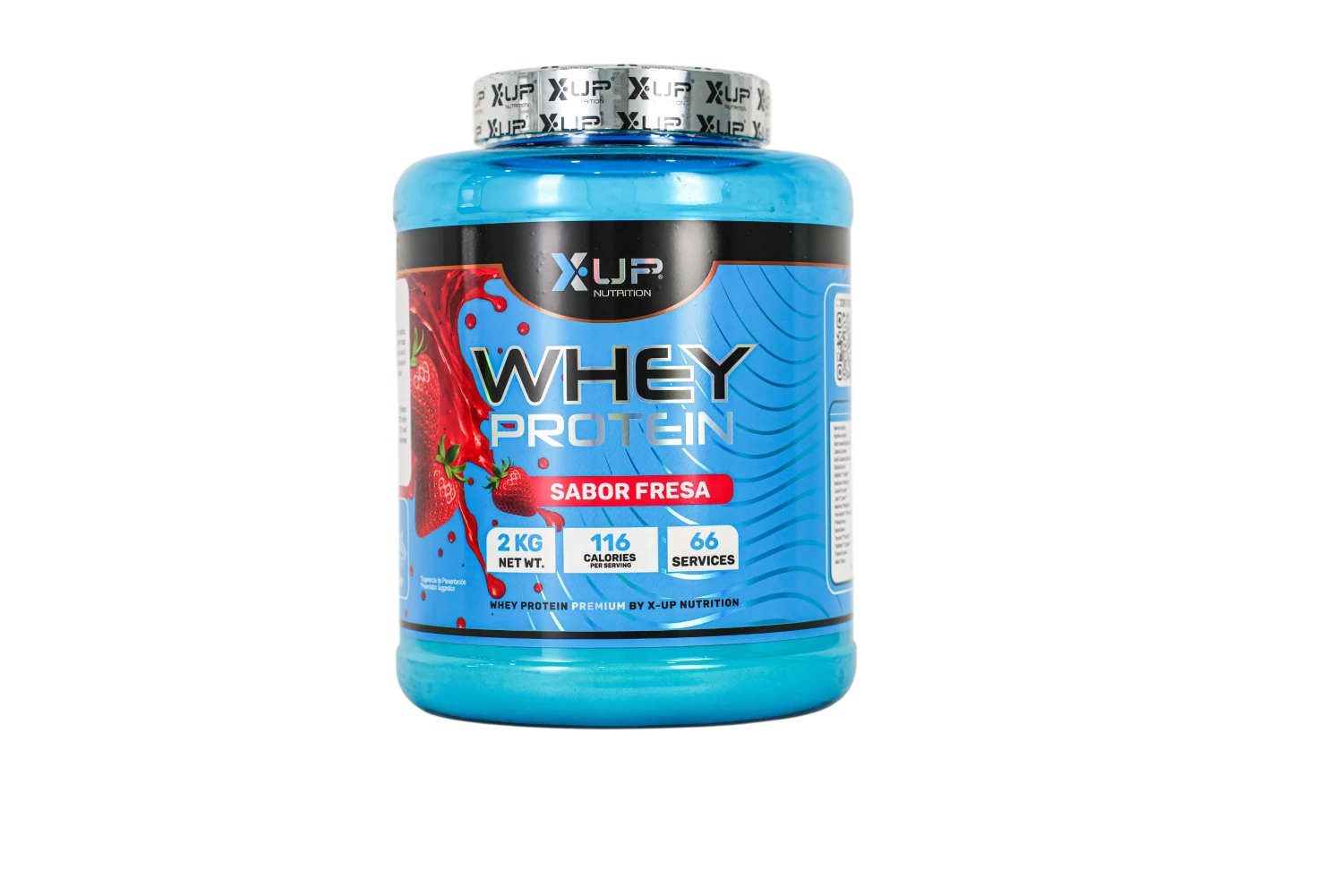 100% Whey Protein Premium 2000g Fresa