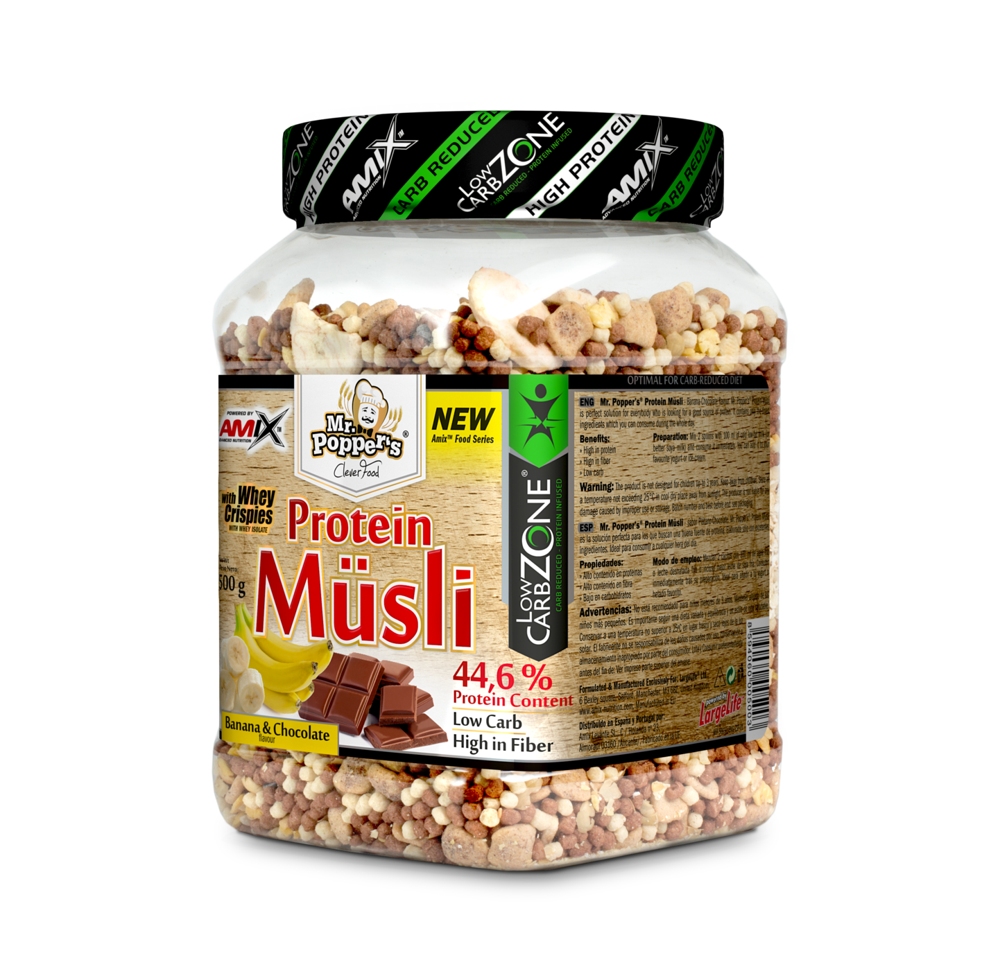 Protein Muesli 500g Banana Chocolate