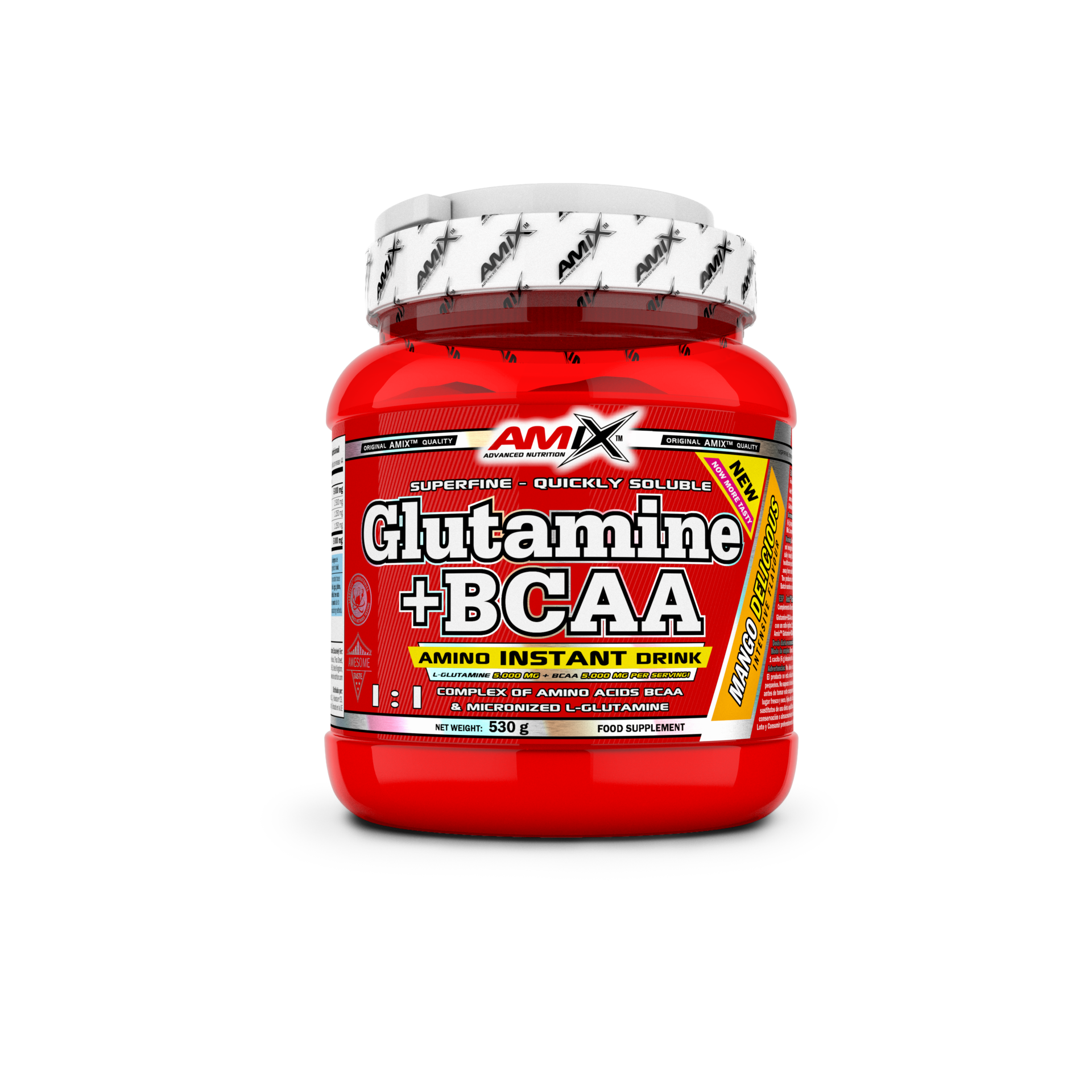 Glutamina+Bcaa´s 530g Mango