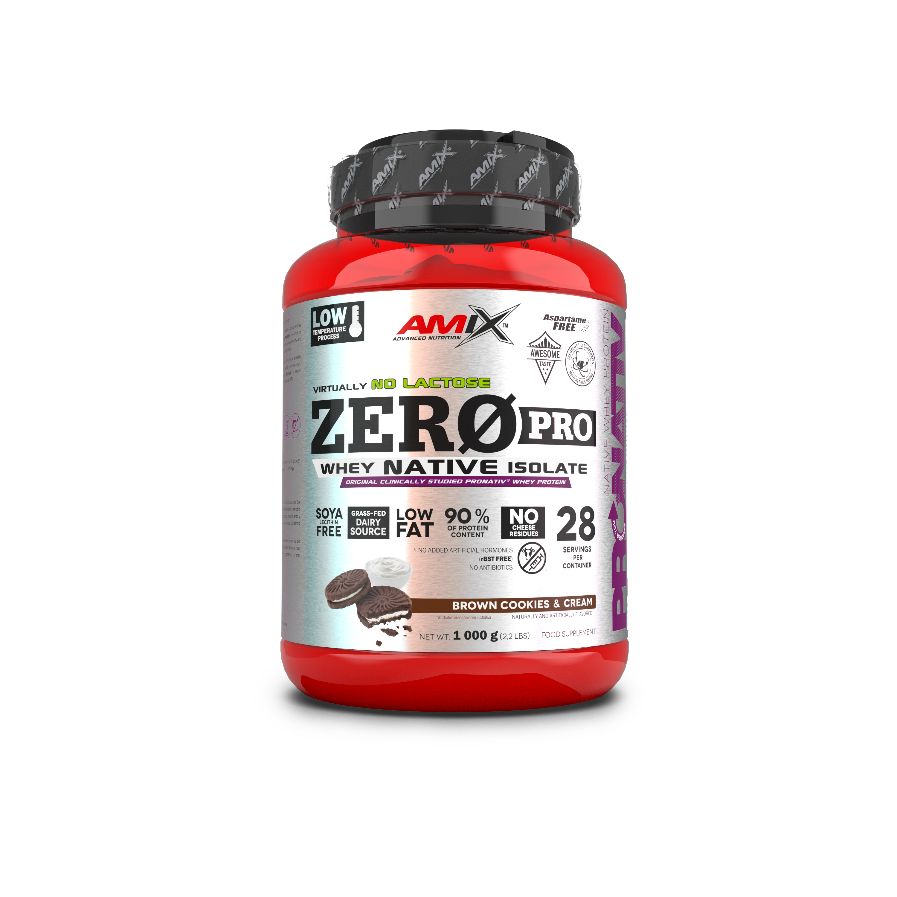 ZeroPro Protein 1kg Cookie Crema