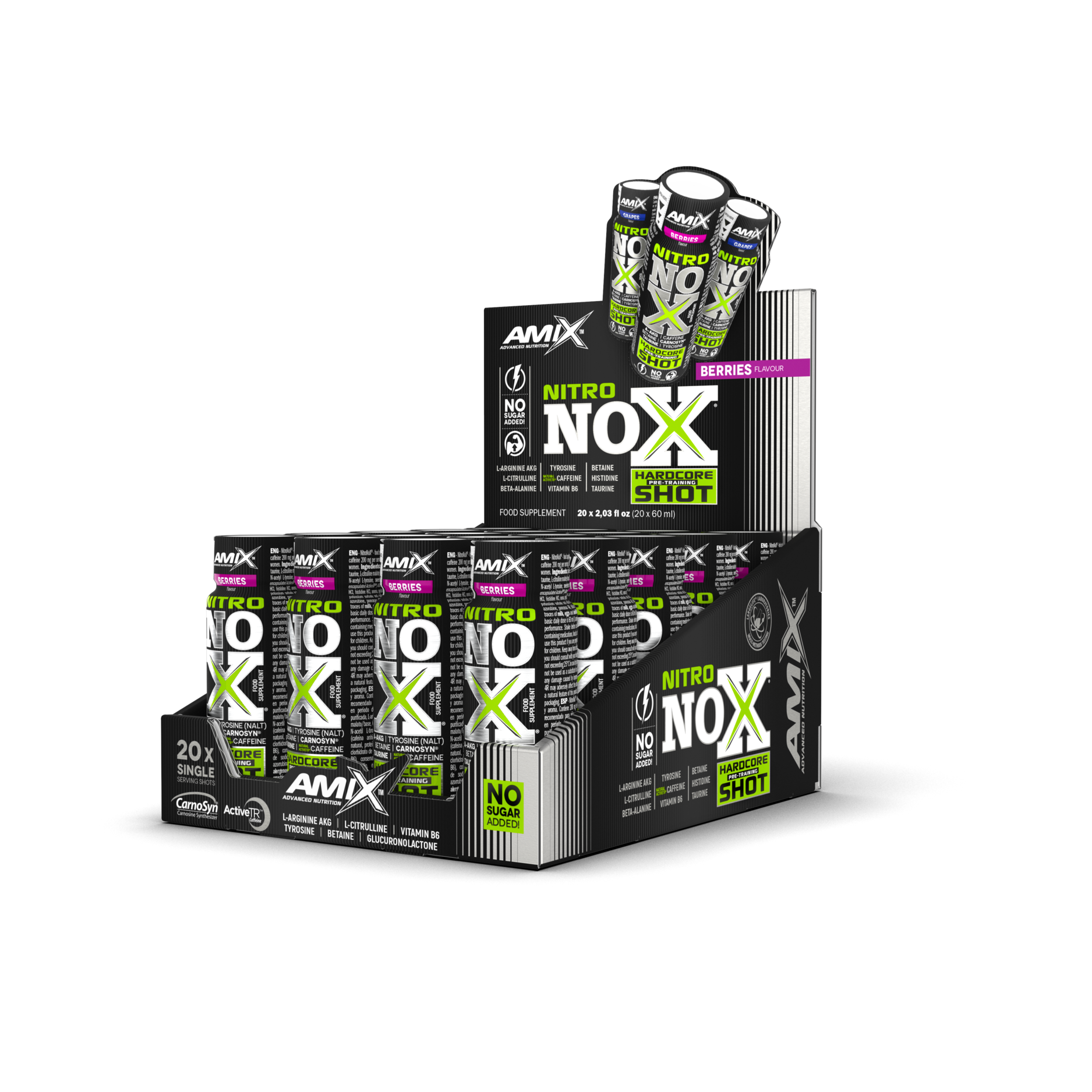 Nitro Nox Shooter! 12x140ml Limonada Rosa