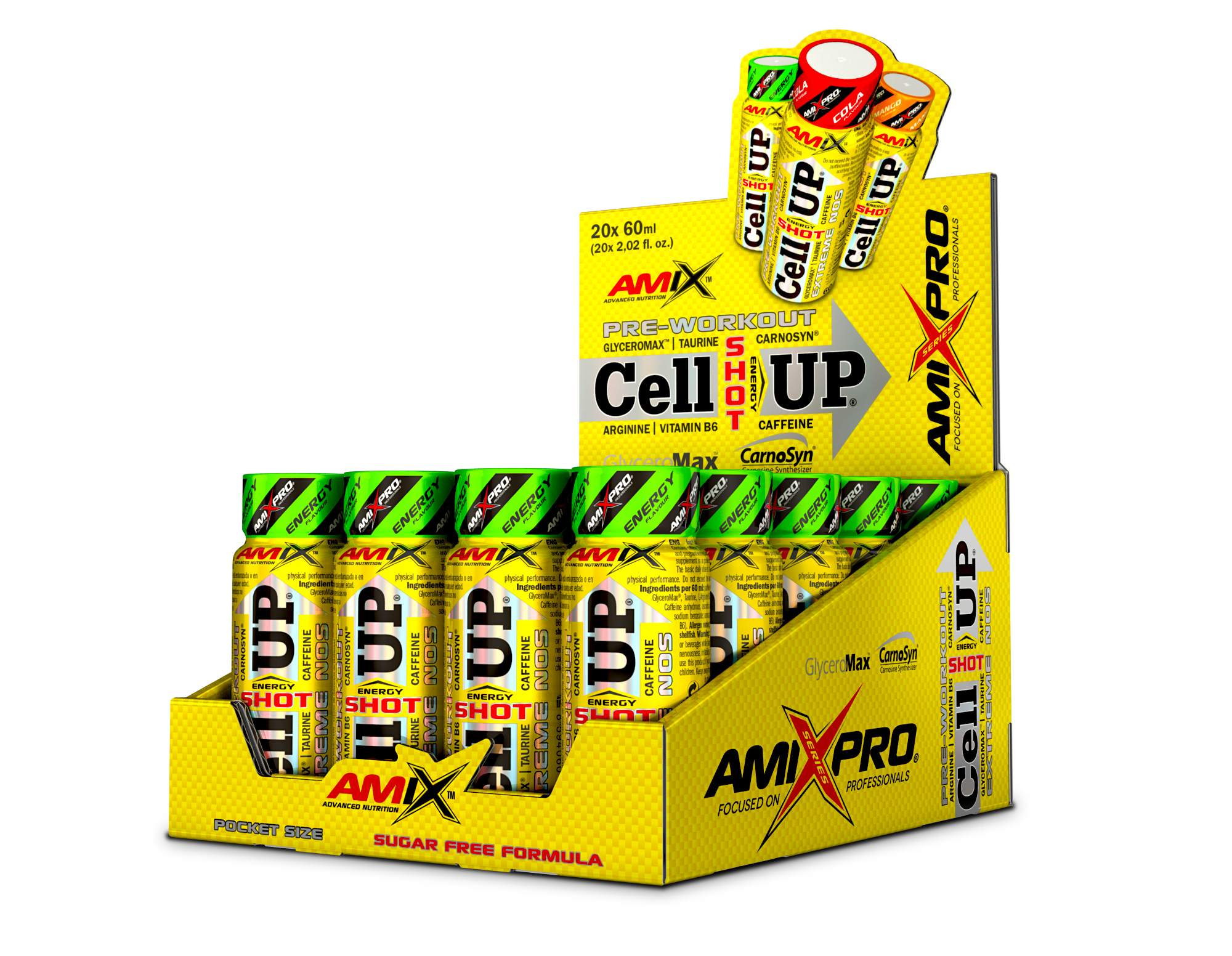 Cellup Shot 20x60ml Energy