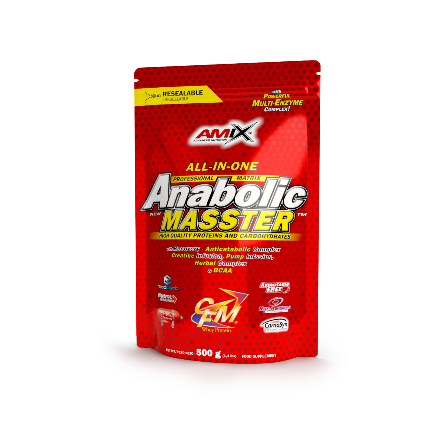 Anabolic Masster Saco 500g Fresa