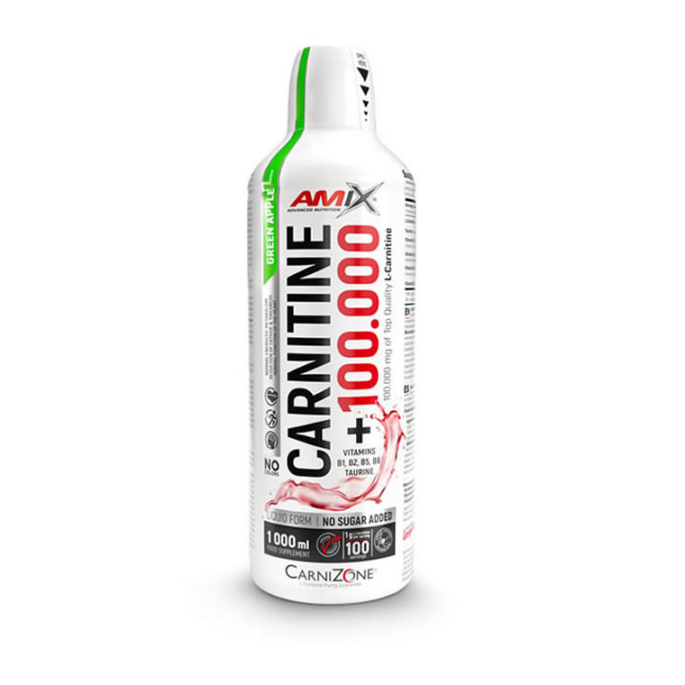 Carnitine 100.000 1000ml Manzana Verde