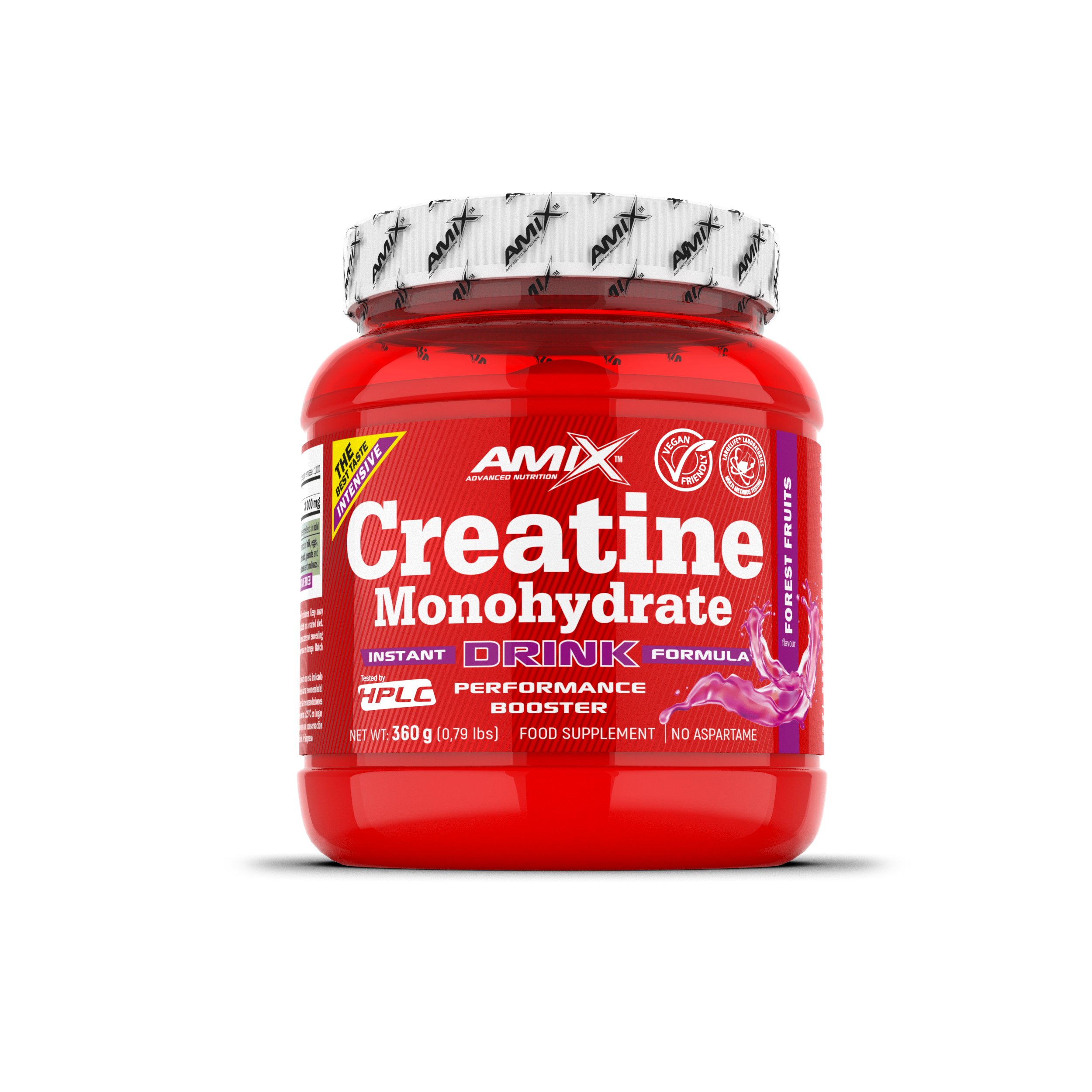 Creatine Monohydrate Drink 360g Frutas del Bosque