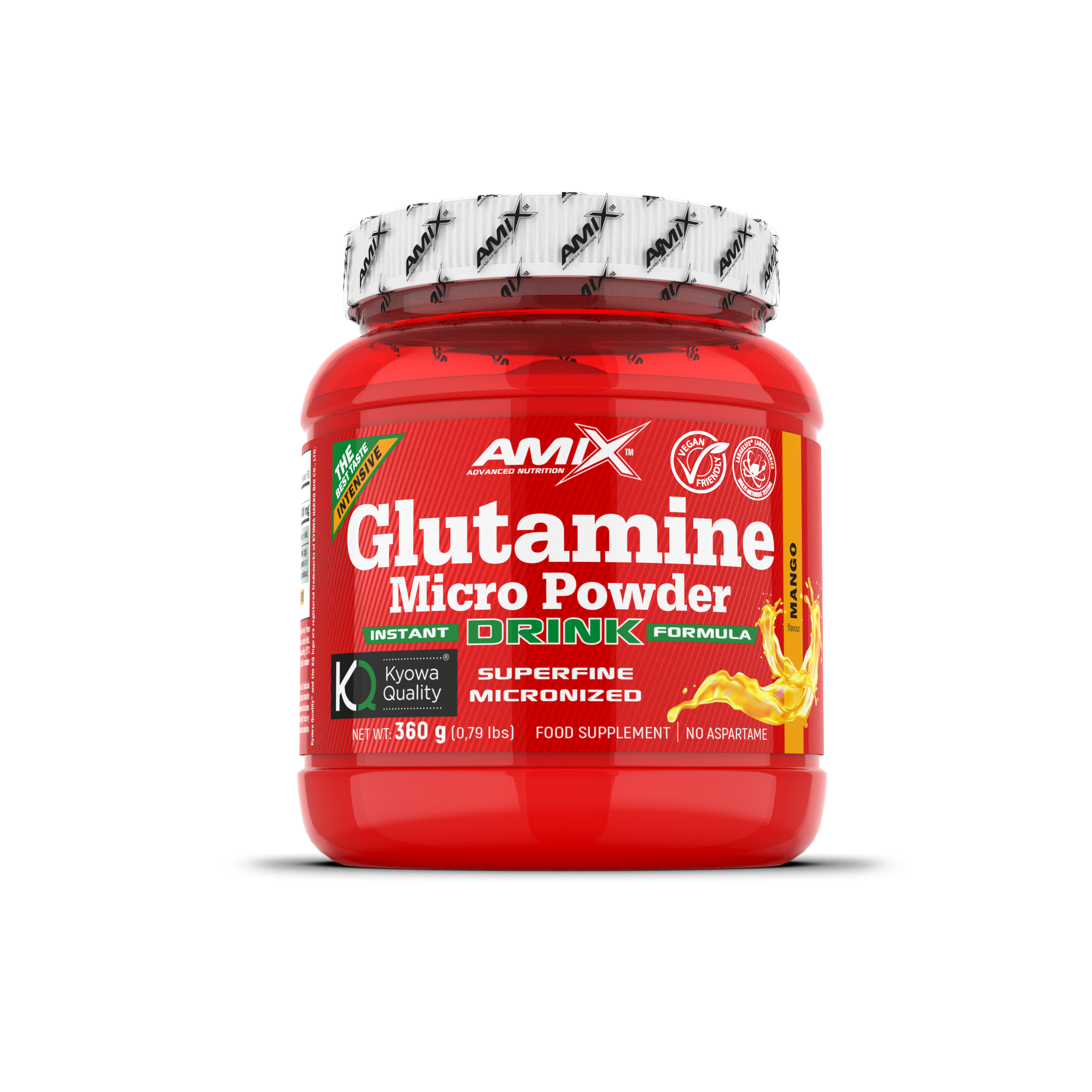 L-Glutamine Powder Drink 360g Mango