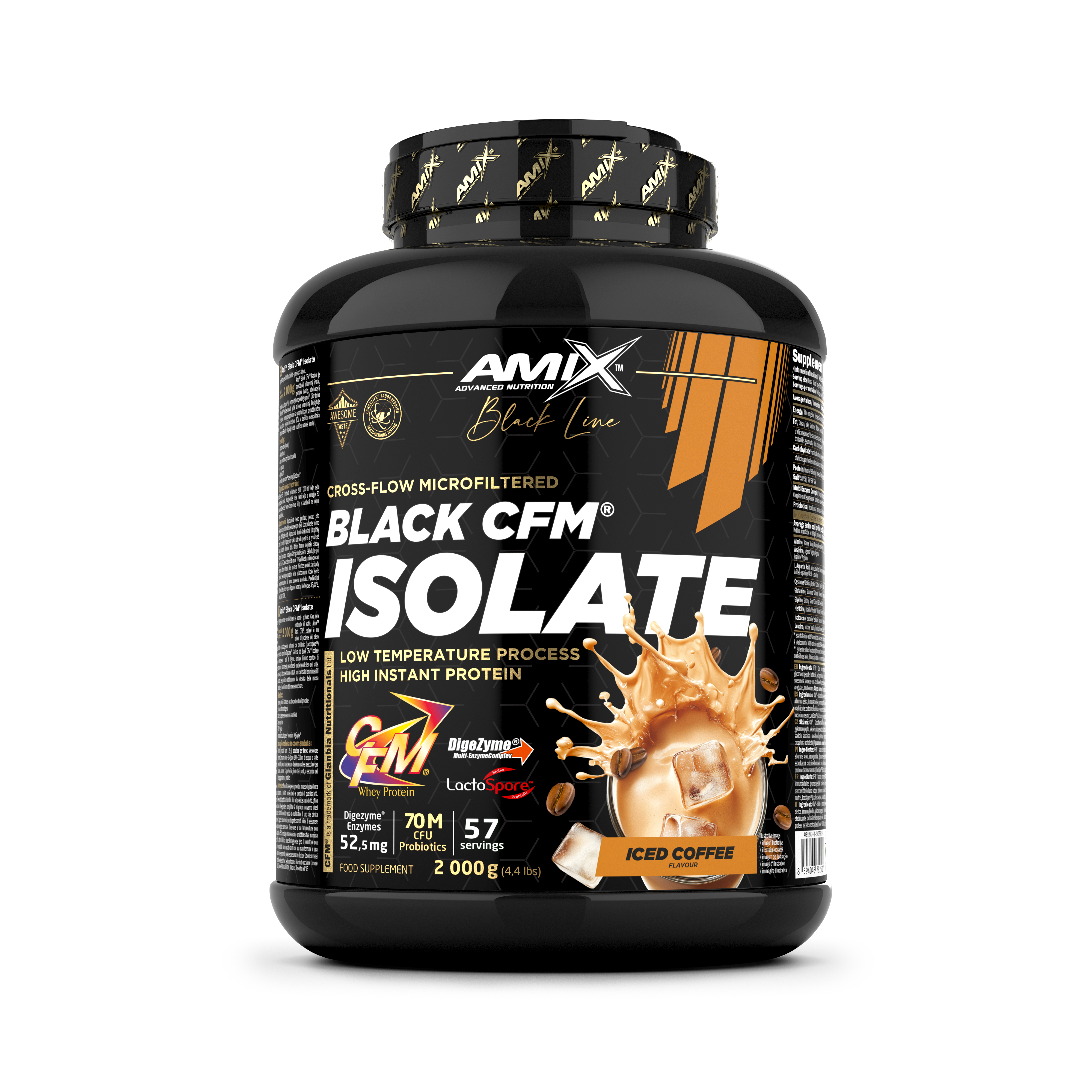 Black CFM Isolate 2kg Cafe Helado