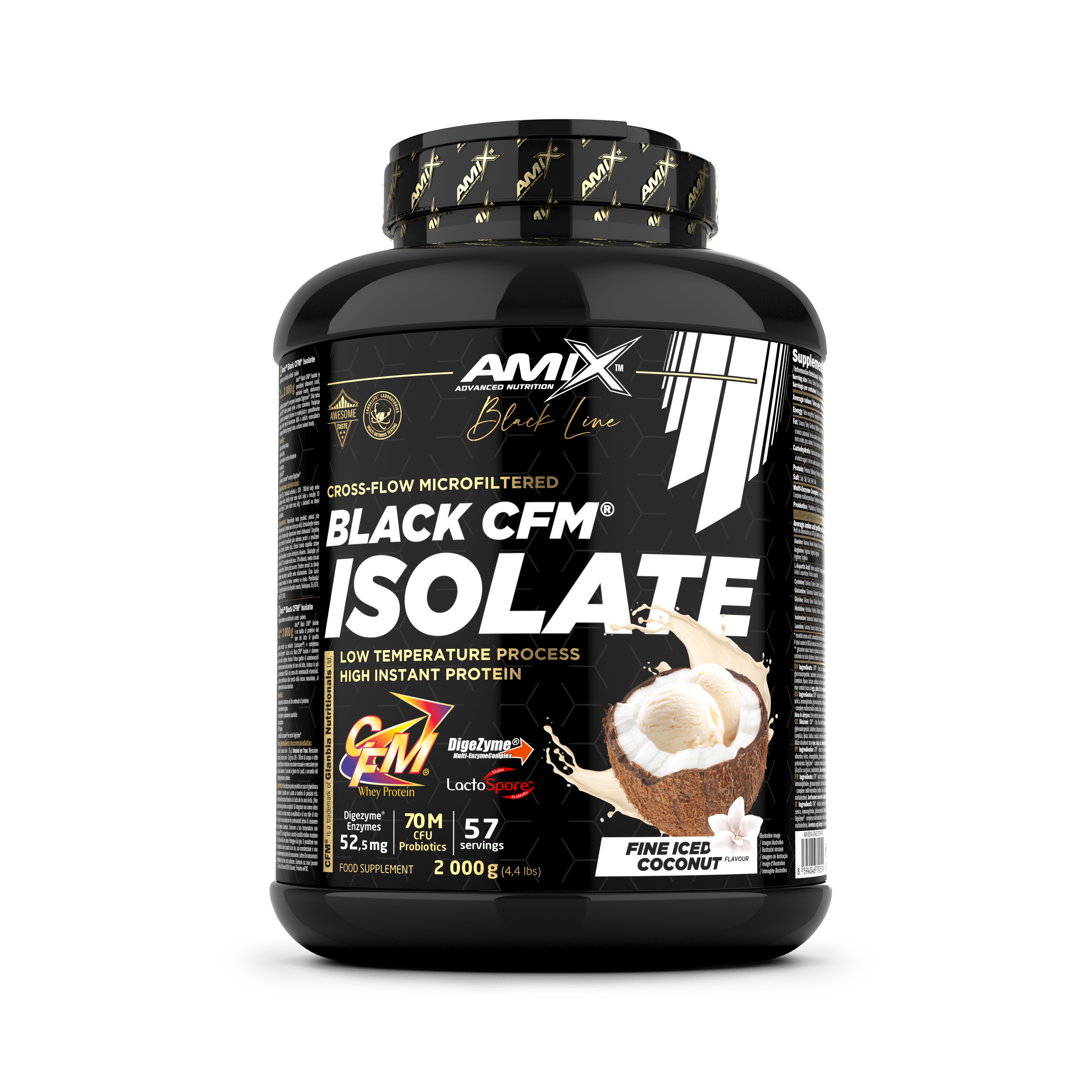 Black CFM Isolate 2kg Coco