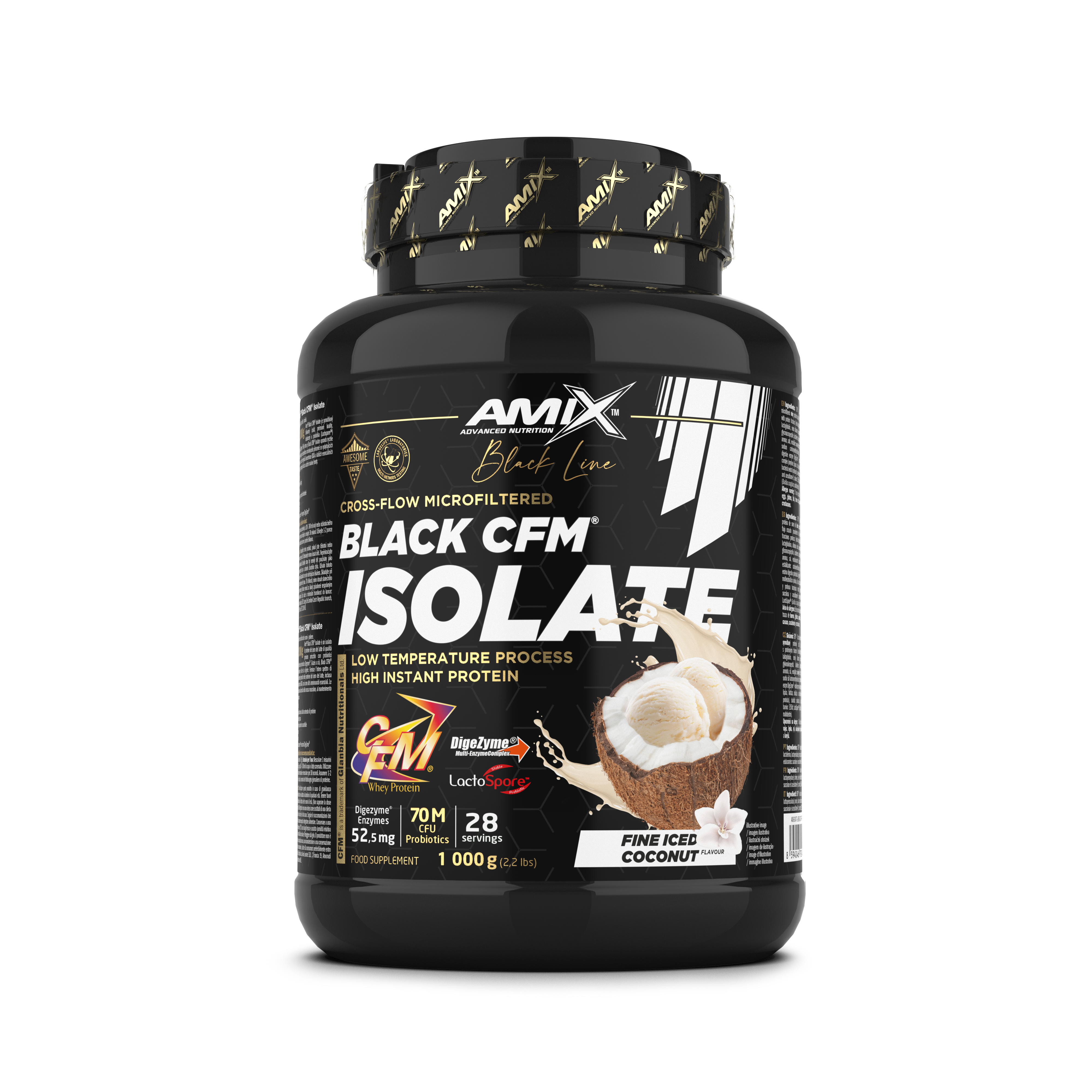 BLACK CFM ISOLATE 1KG COCO