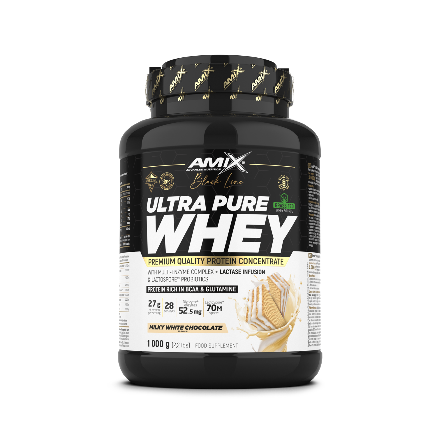 ULTRA PURE WHEY 1000G CHOCOLATE BLANCO