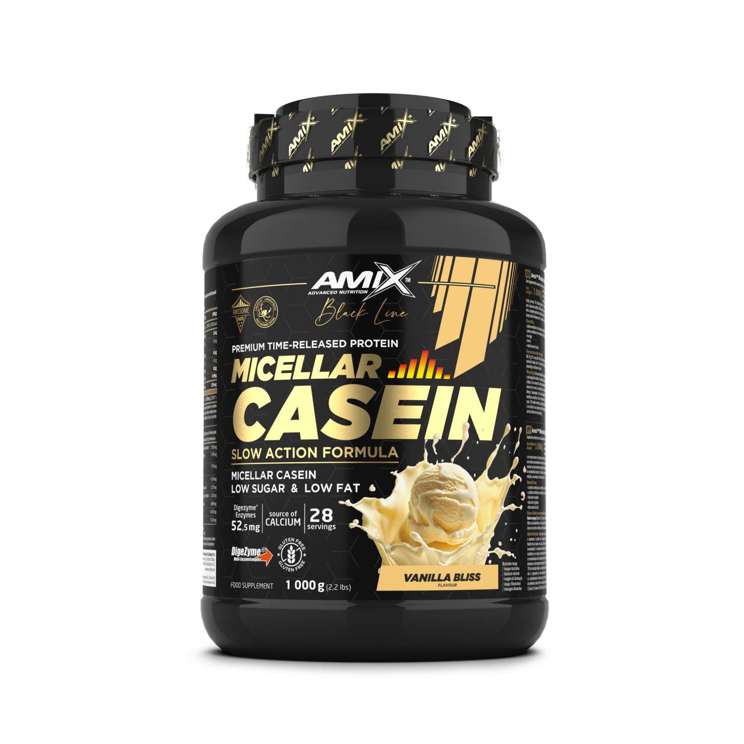 BLACK MICELLAR CASEIN 1KG VAINILLA