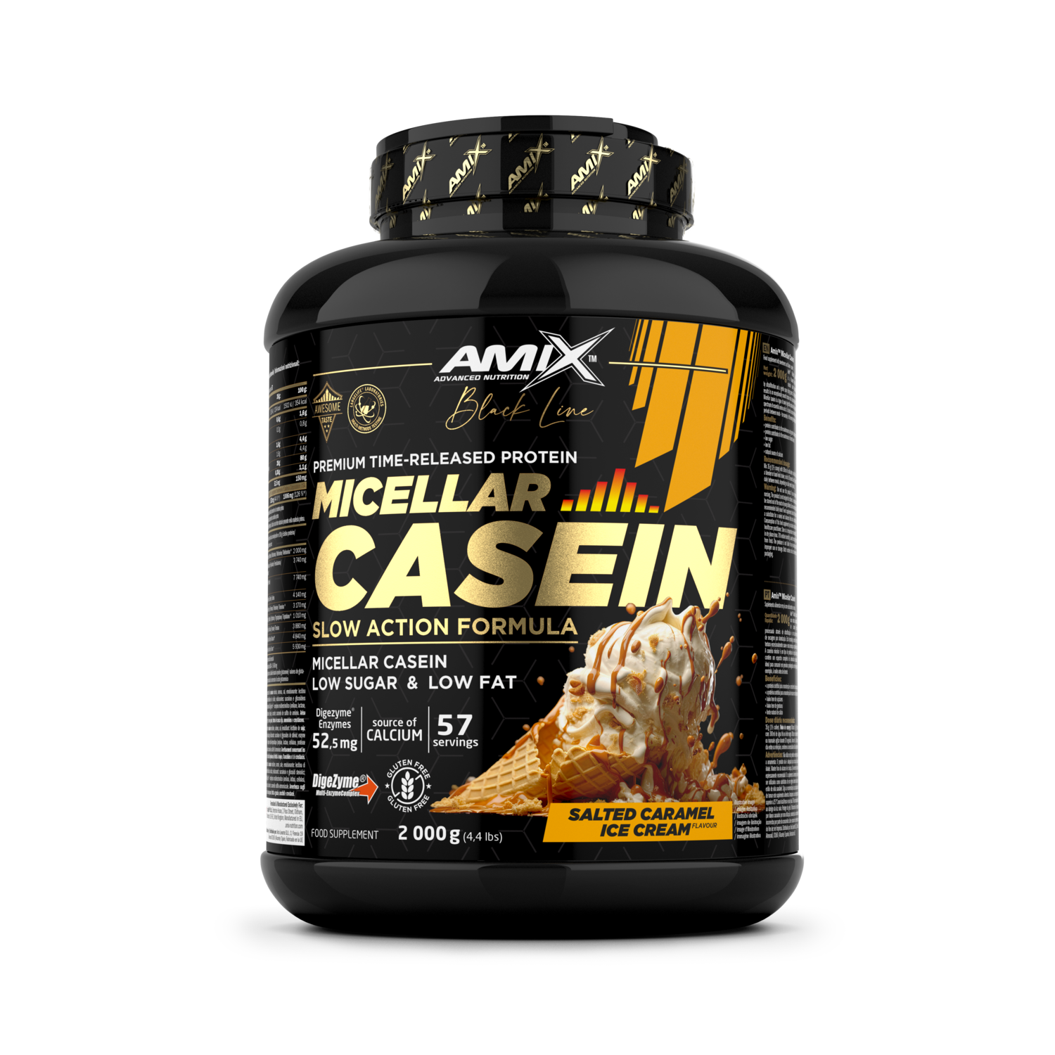 BLACK MICELLAR CASEIN 2KG CARAMELO SALADO