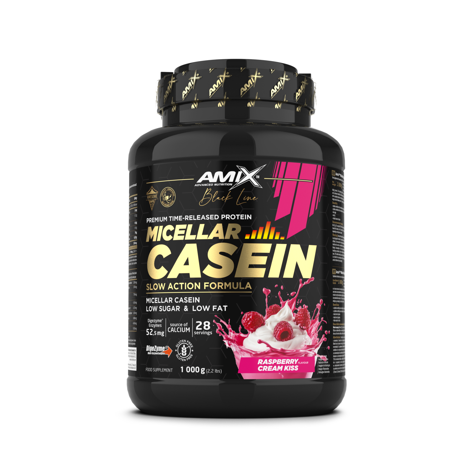 BLACK MICELLAR CASEIN 1KG FRAMBUESA