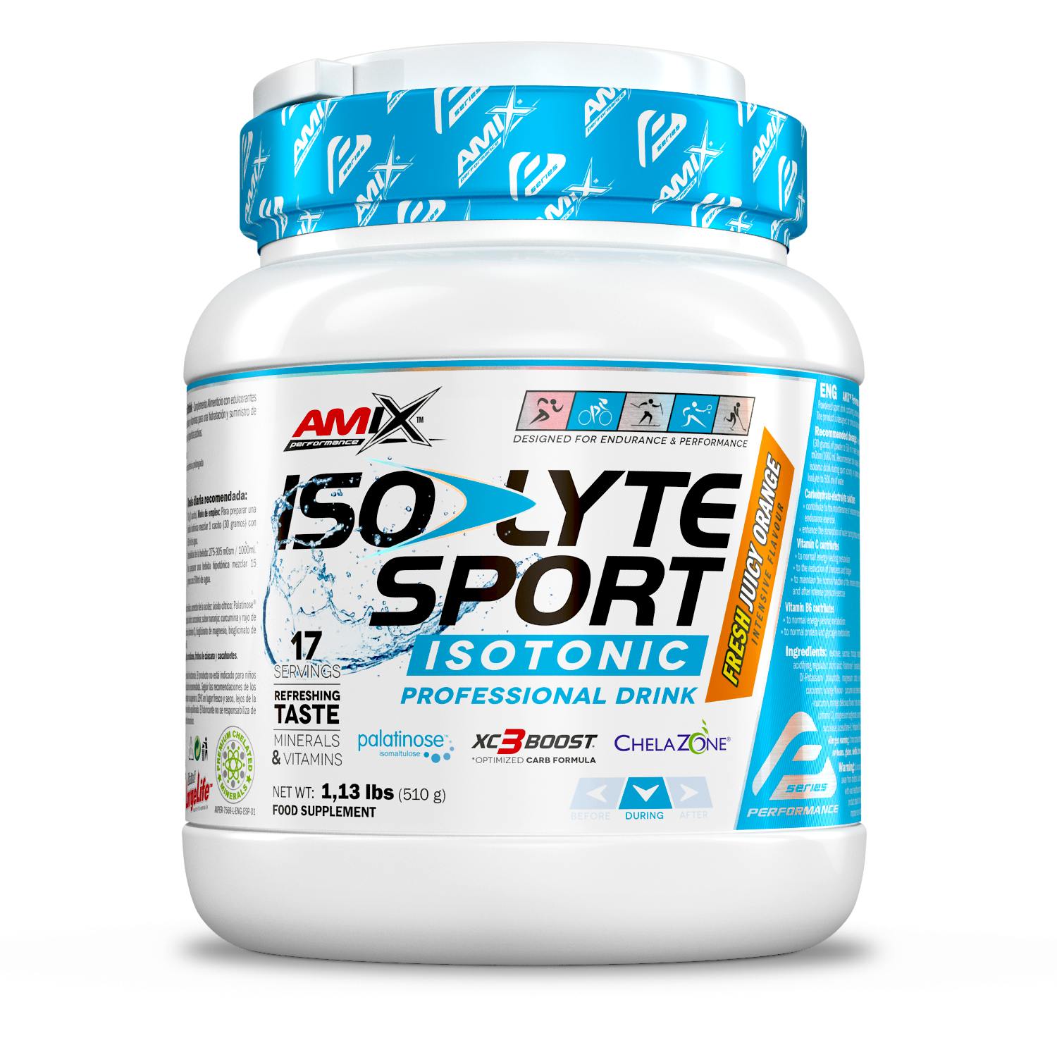 Isolyte Sport Drink 510g Naranja