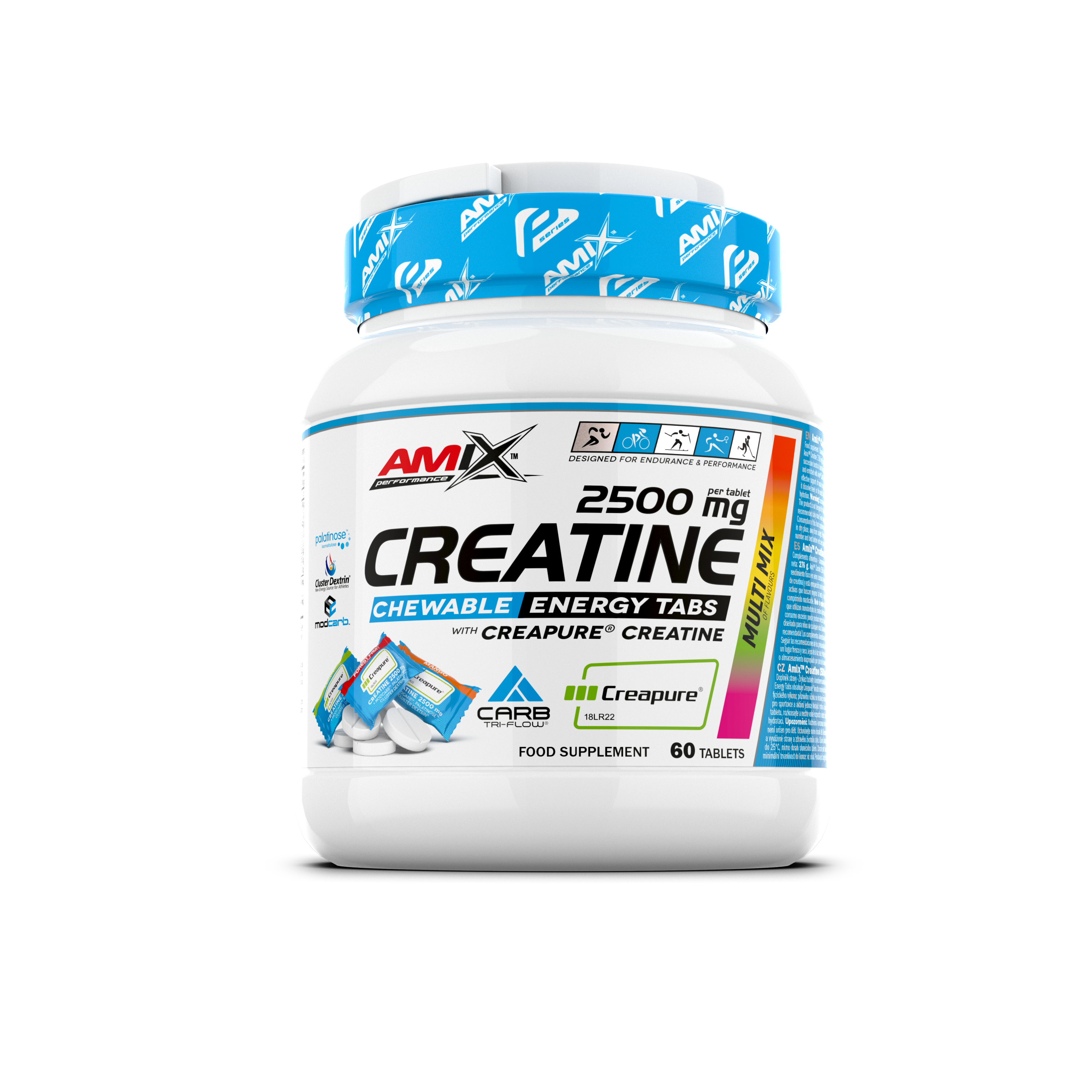 Performance Creatine Chewables 2500mg 60tabs