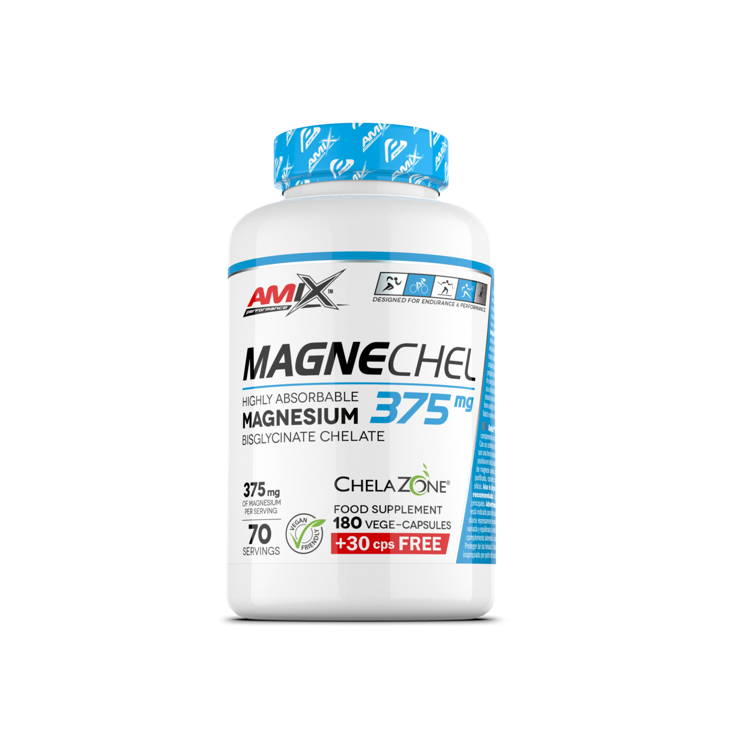 Magnechel Magnesium Chelate 180+30Cps Free