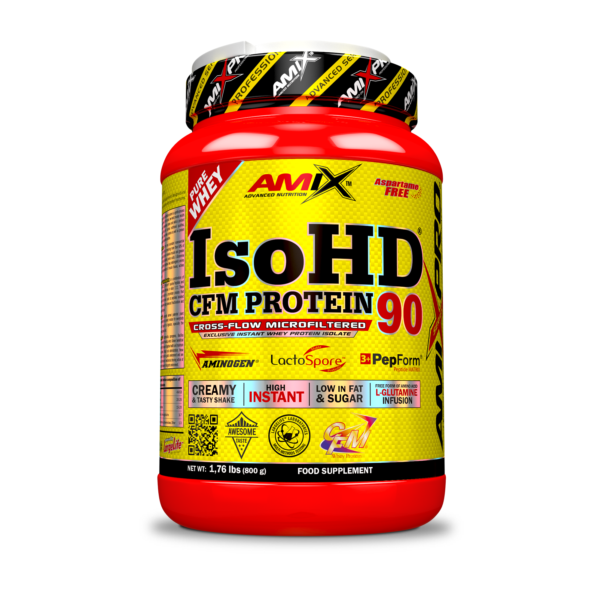 ISO HD 90 CFM 800g Milk Vainilla