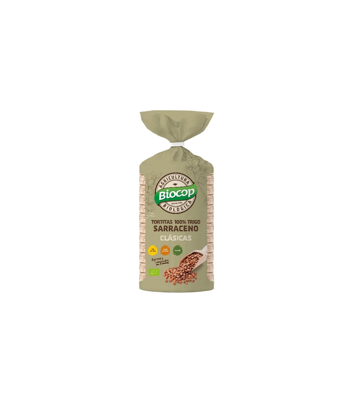 TORTITAS 100%TRIGO SARRACENO 100G