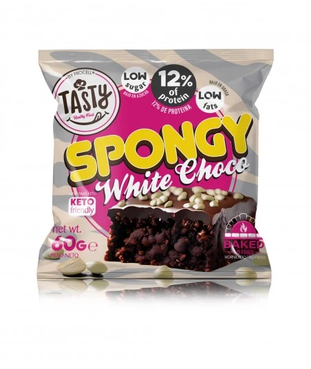 Spongy 15x60g Chocolate Blanco