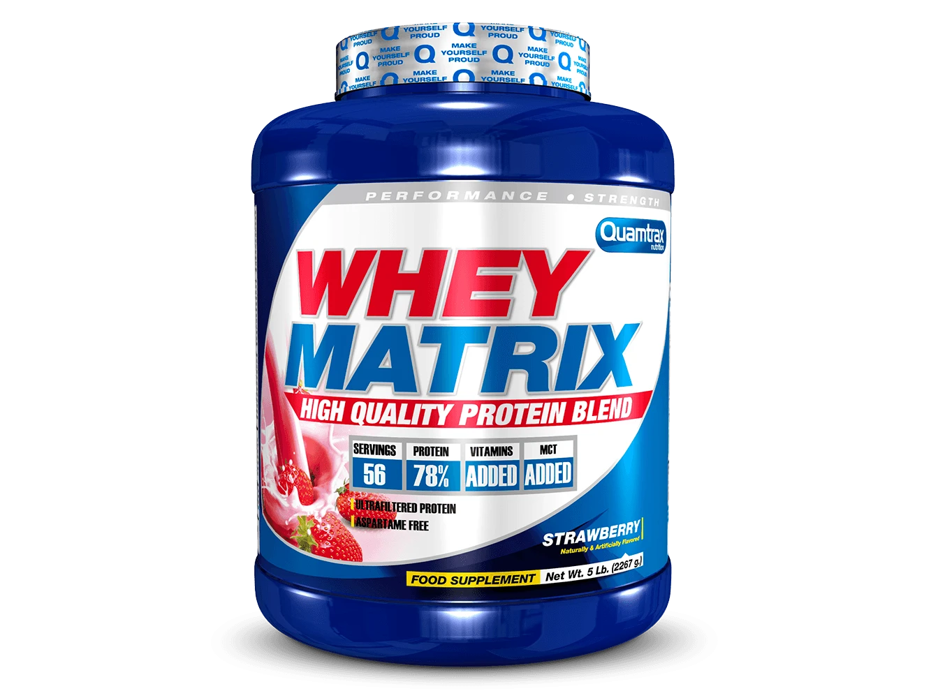 Whey Matrix 5lb Strawberry