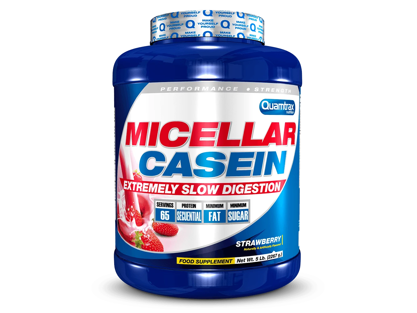 Micellar Casein 5lb Fresa