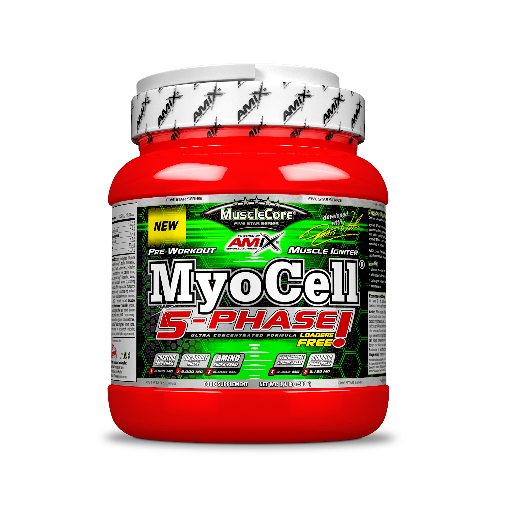 MyoCell 5 Phase 500g Lima Limon