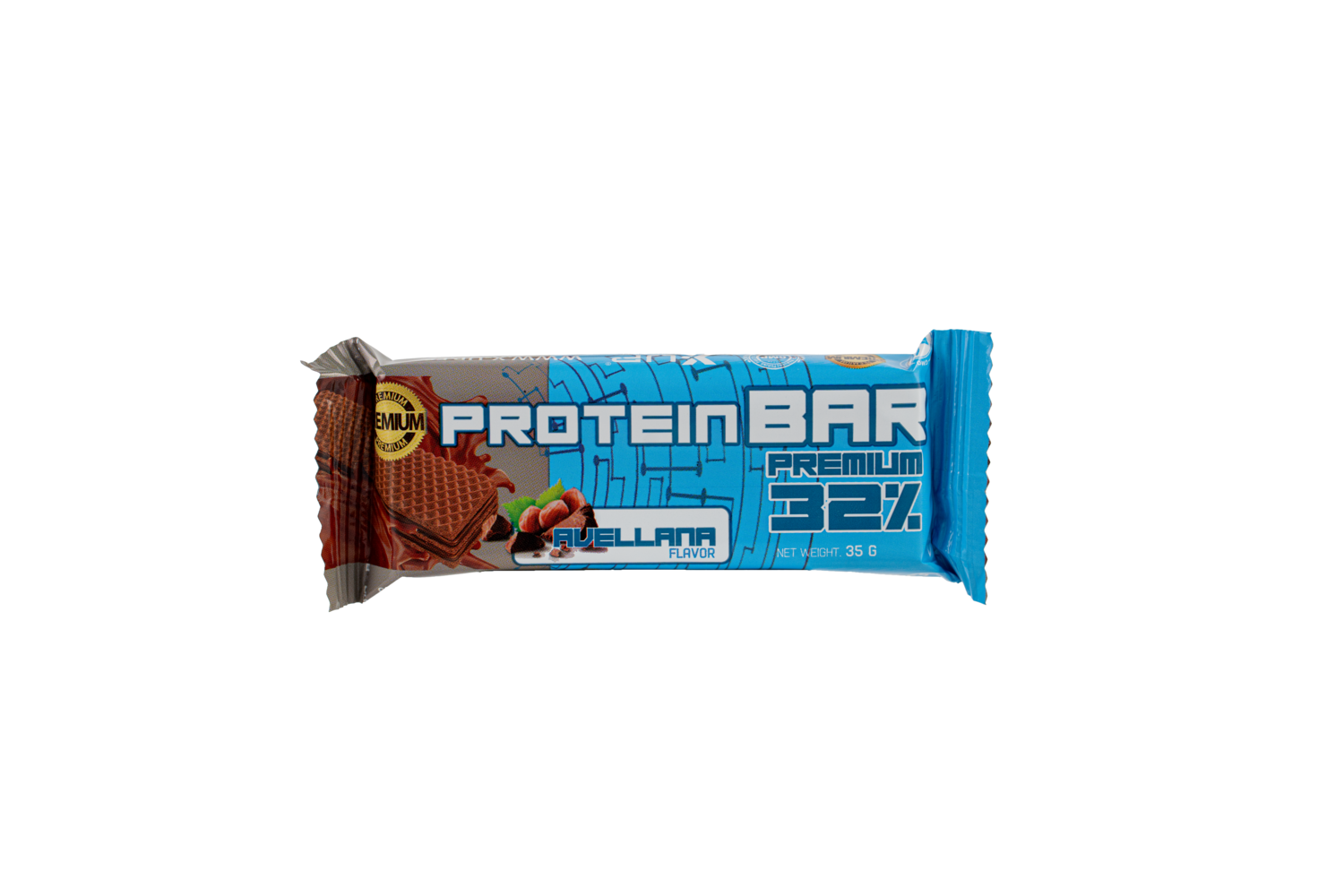 Whey Protein Crunch Bar 24x35g Choco Avellana