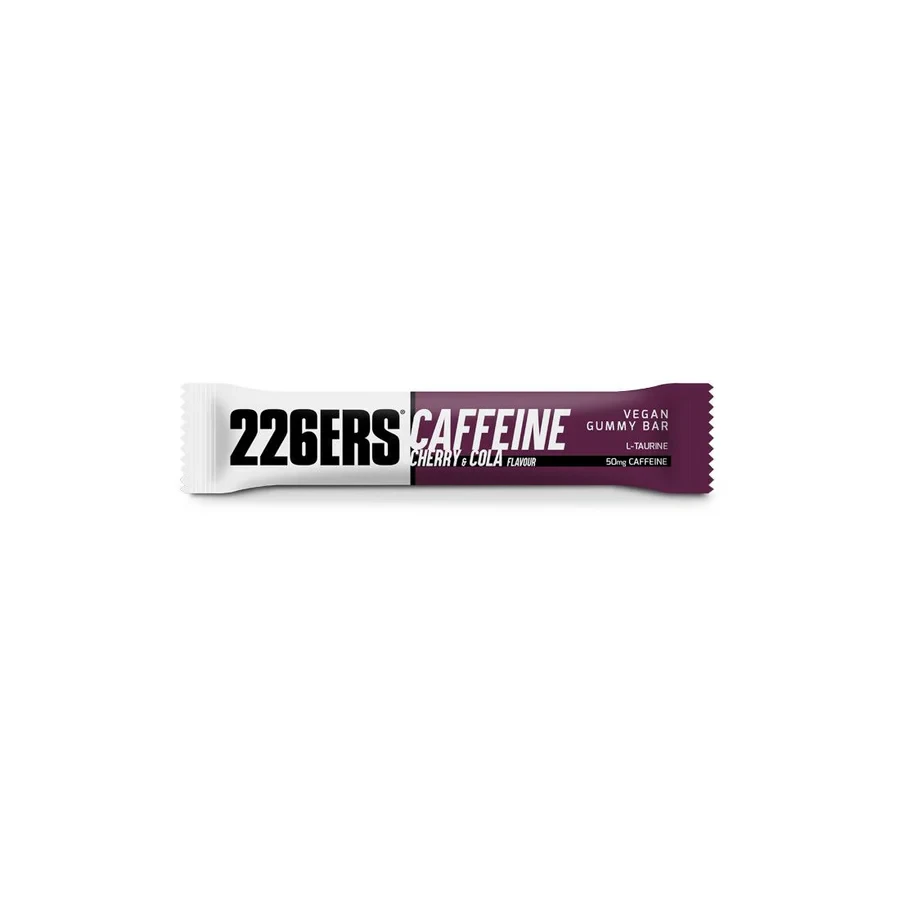 Vegan Gummy Bar Pectina 30g x 42unid Cafeina Cherry Cola
