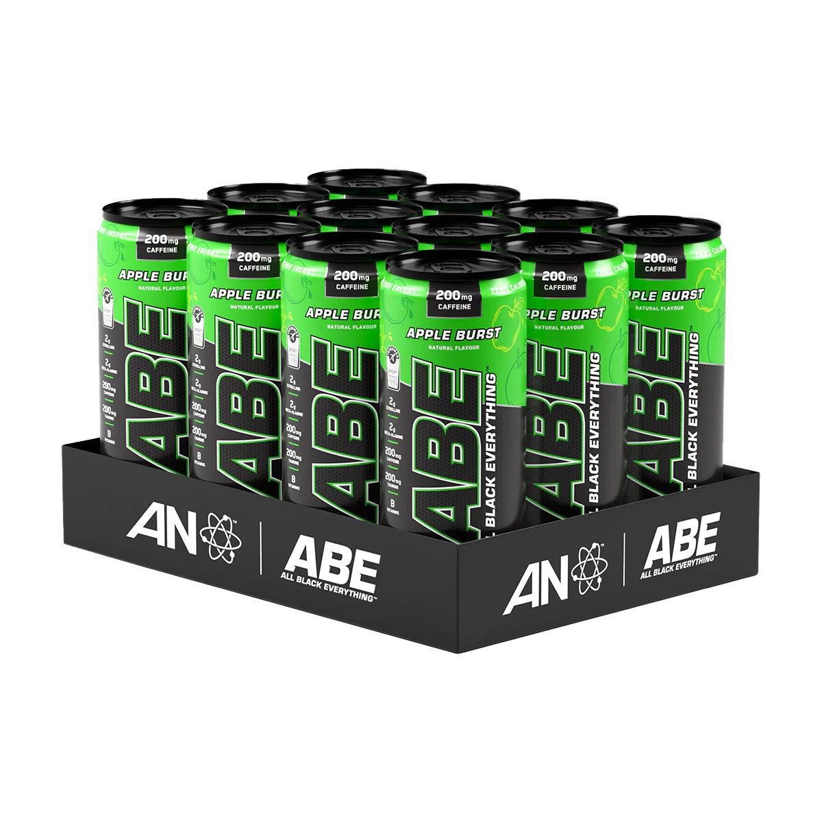 Abe Can Energy 12x330ml Apple