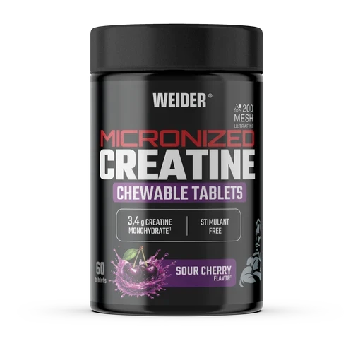 MICRONIZED CREATINE CHEWABLE 60 TABLETS SOUR CHERRY