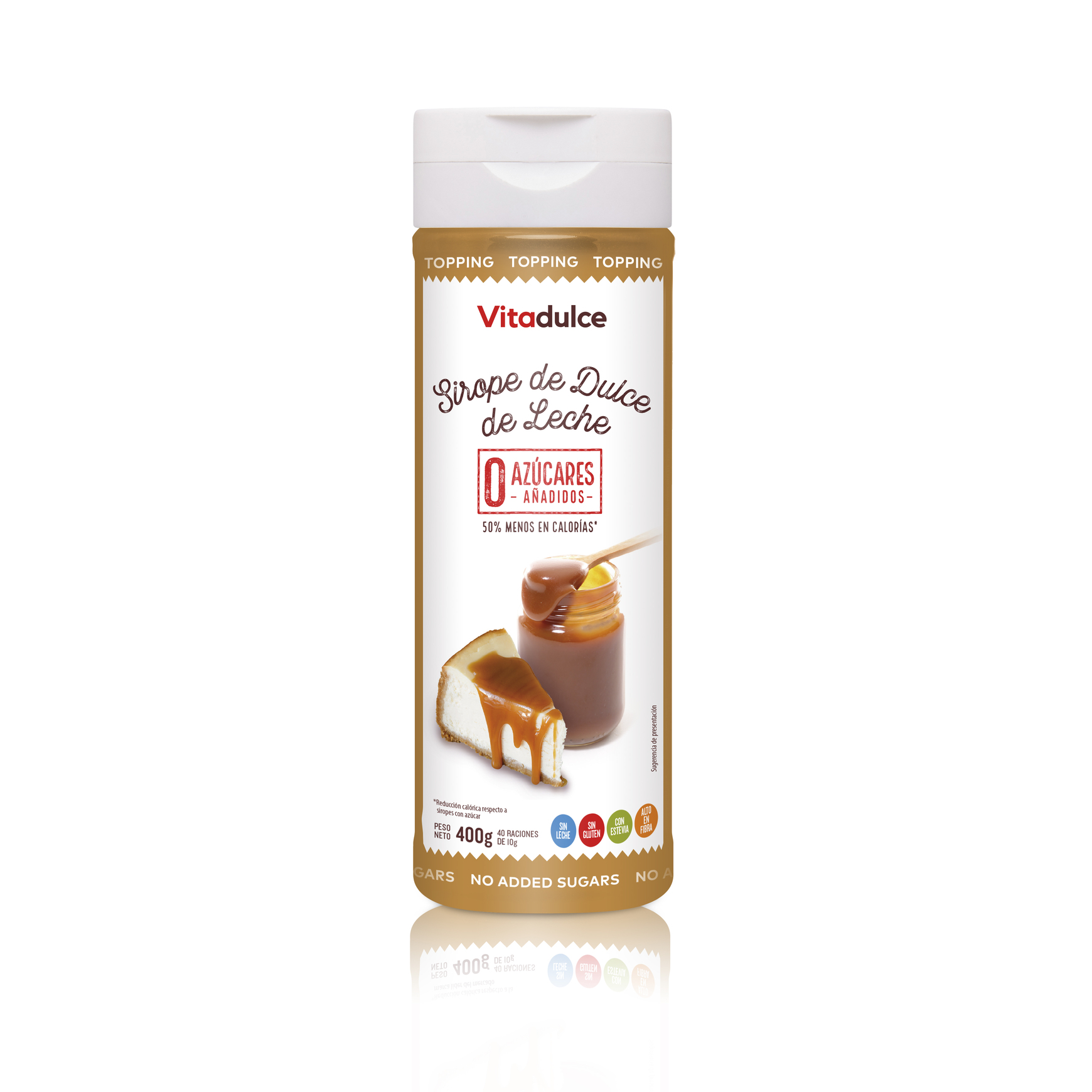 Sirope de Dulce de Leche 400g Vitadulce