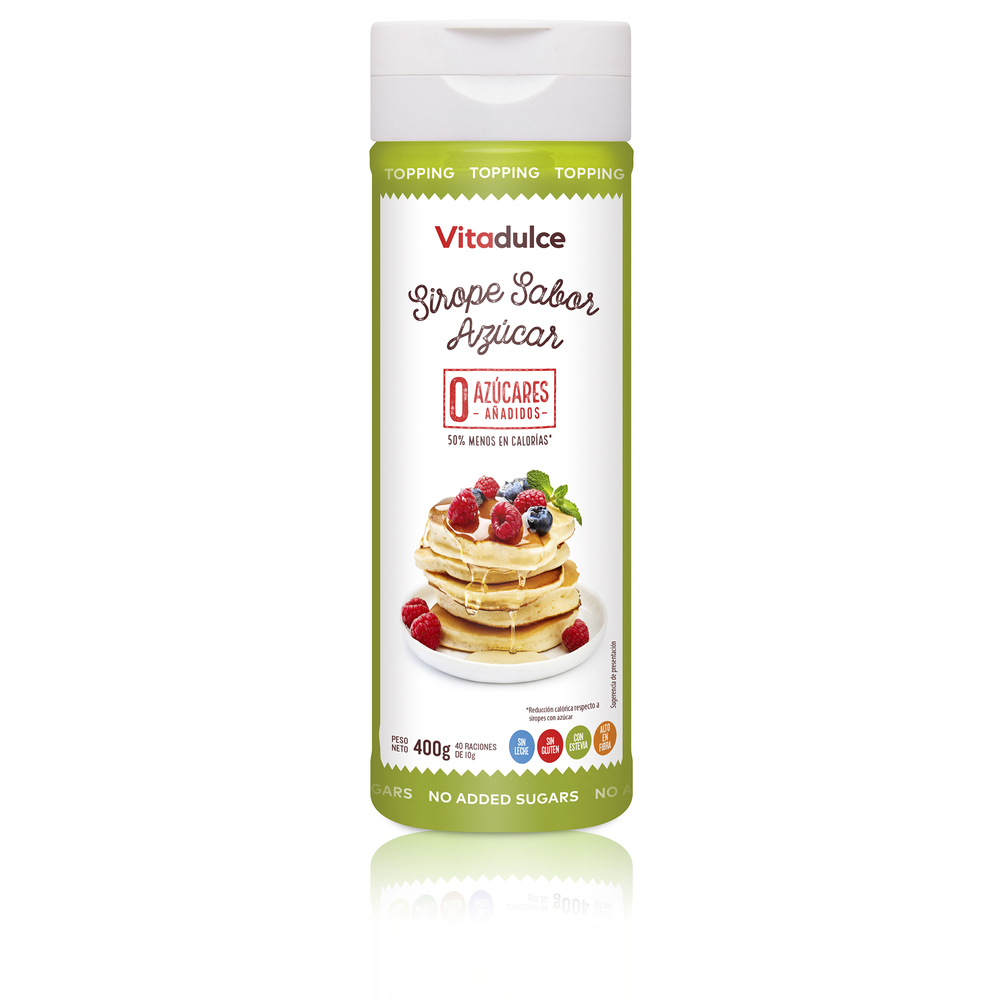 Sirope Sabor Azucar 400g Vitadulce