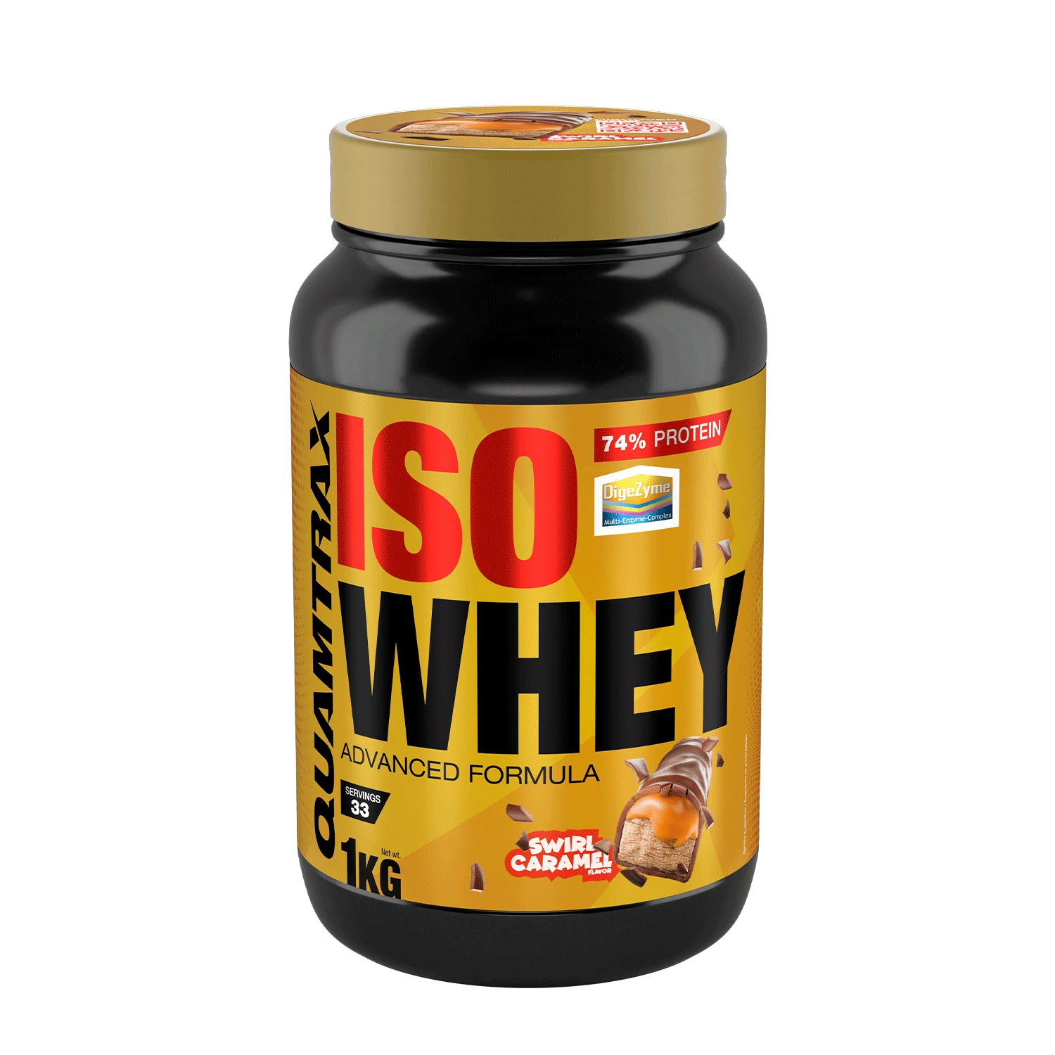 ISO WHEY 1KG SWIRL CARAMEL