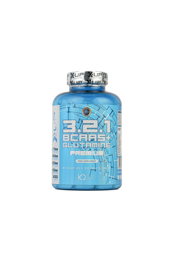 BCAA 3:2:1 + Glutamina Premium 200tabl