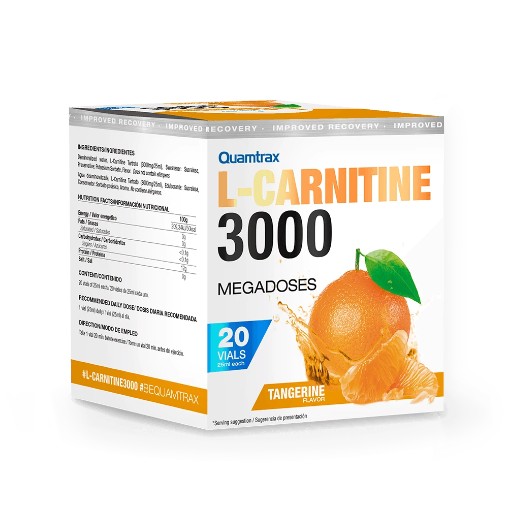 CARNITINA 3000 MANDARINA 20 VIALES
