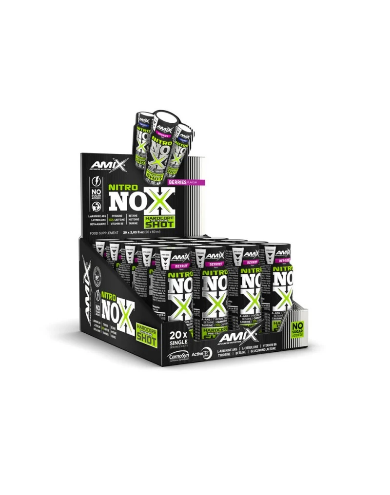 Nitronox Shot 20x60ml Frutas del Bosque