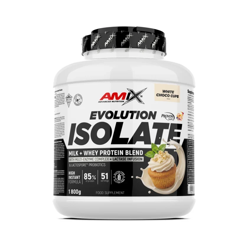EVOLUTION ISOLATE 1800G CHOCOLATE BLANCO