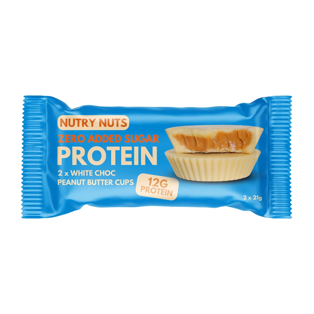 WHITE CHOC PEANUT CUPS 12X42G