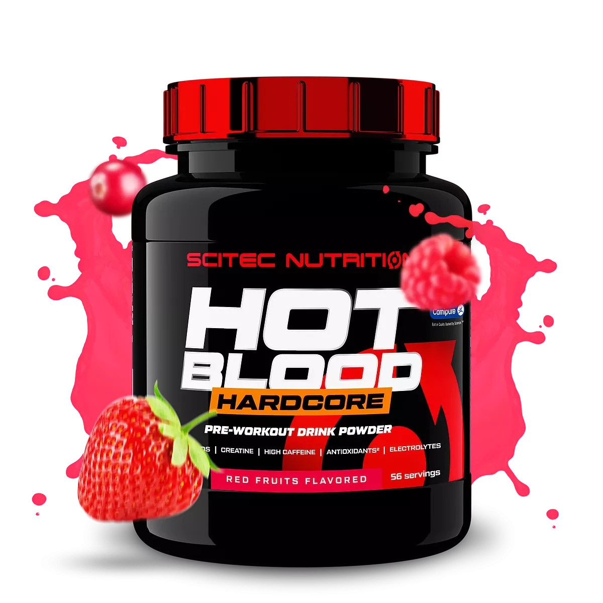 Hot Blood Hardcore 700g Red Fruits