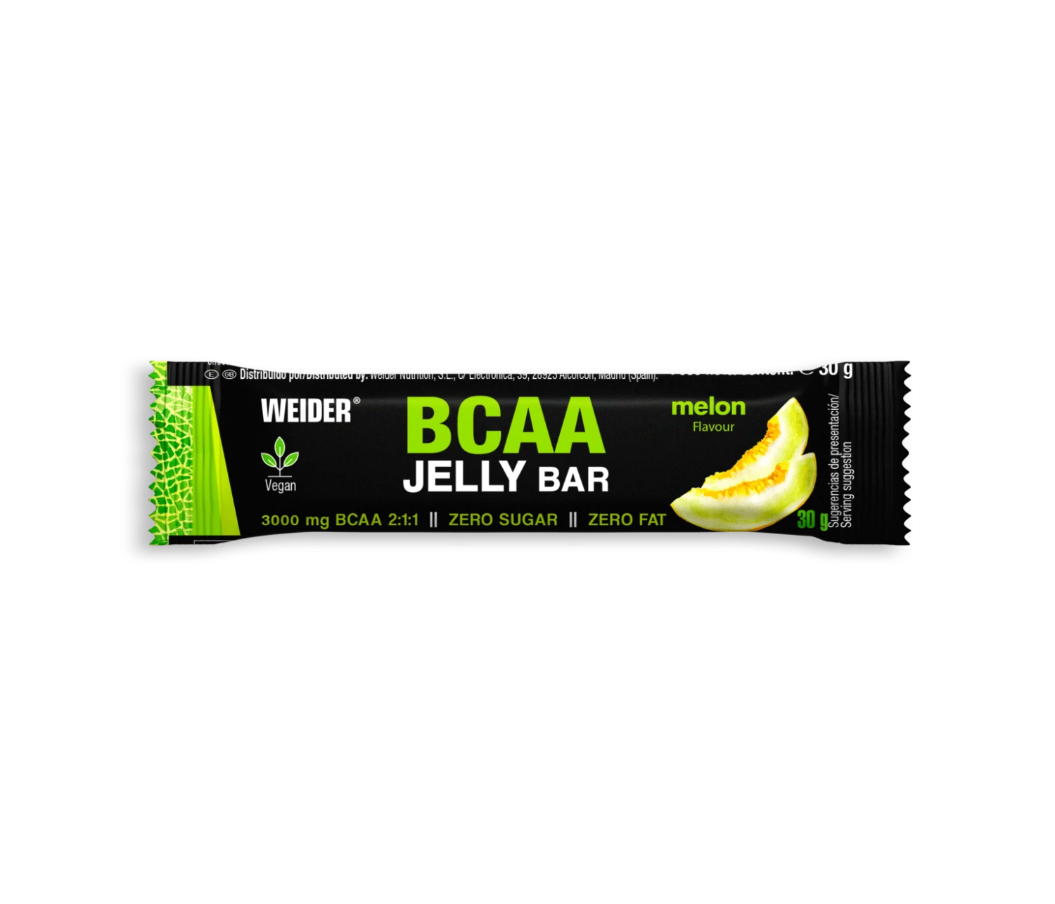 BCAA´S  JELLY BAR MELON 18X30G