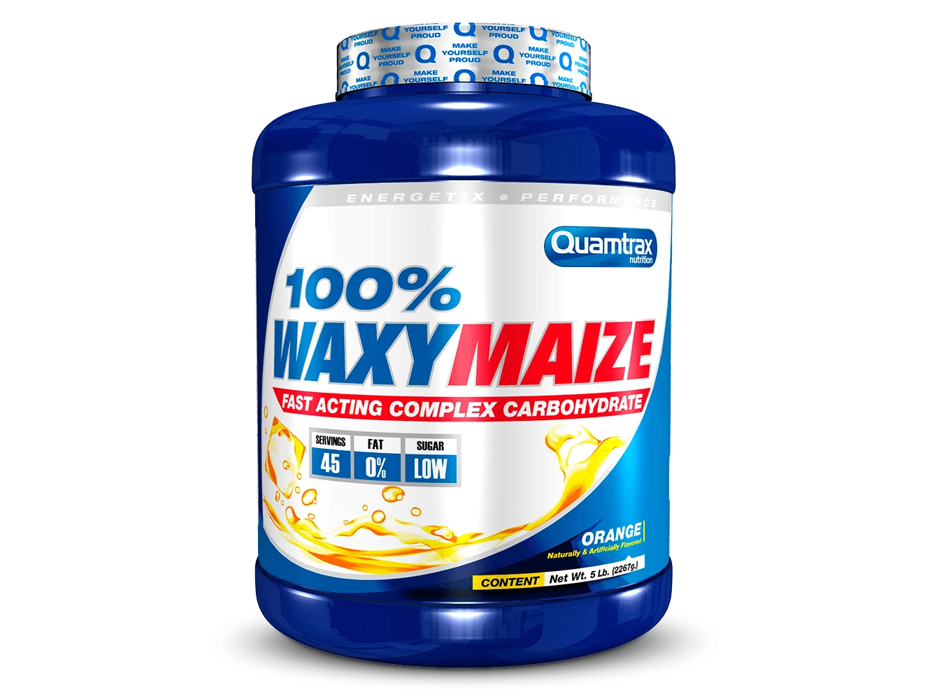 Waxy Maize 5lb Orange