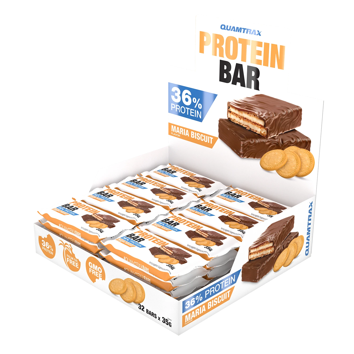 Protein Bars Maria Biscuit 32x35g