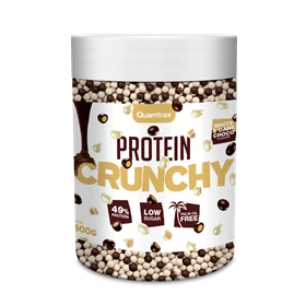 Protein Crunchy Negro y Choco Blanco 500g