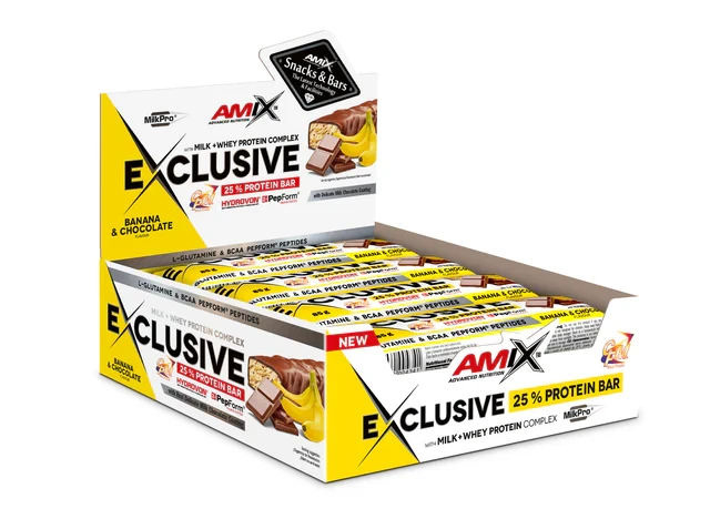 Exclusive Protein Bar 24x40g Platano Choco