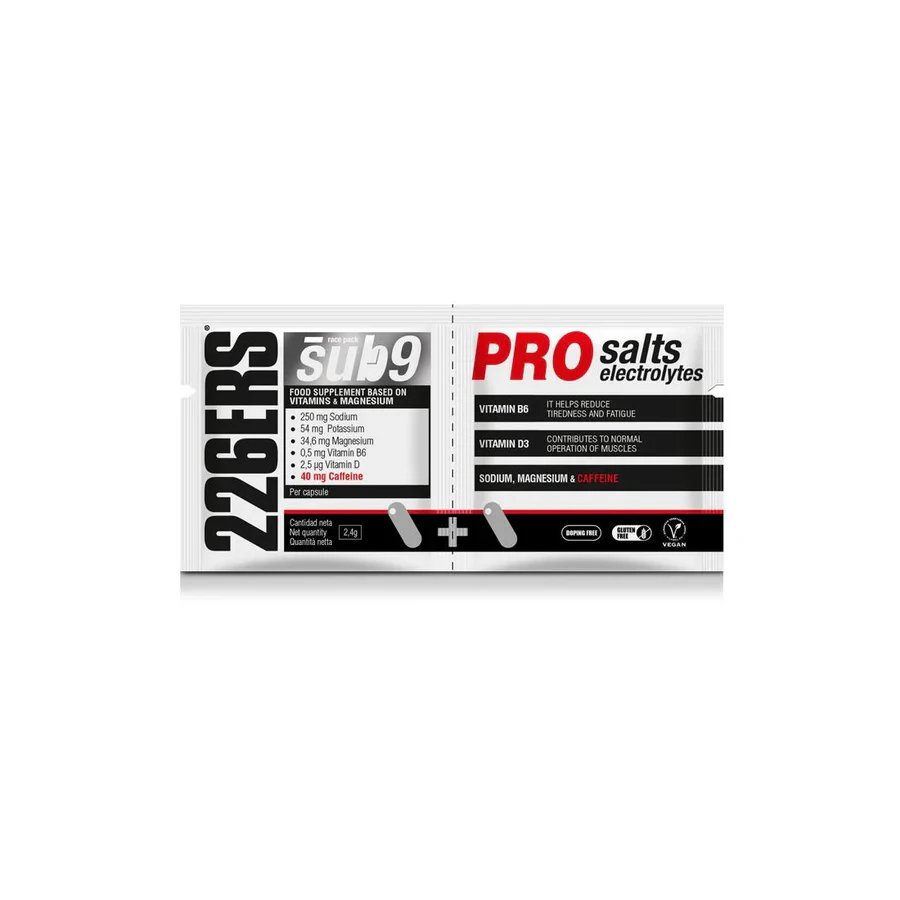 SUB-9 PRO Salts Electrolytes DUPLO 2x40unid