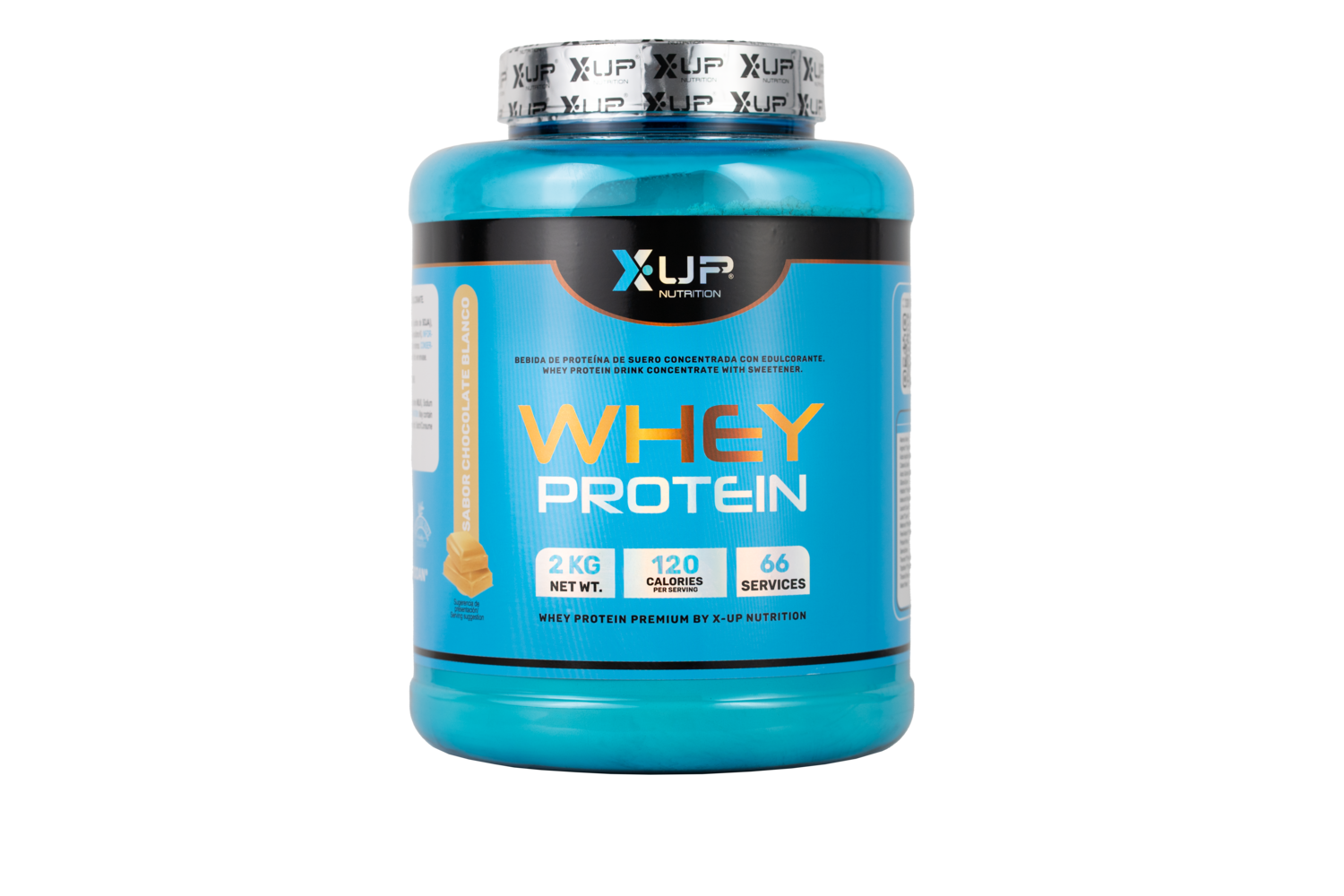 100% Whey Protein Premium 2000g Choco Blanco