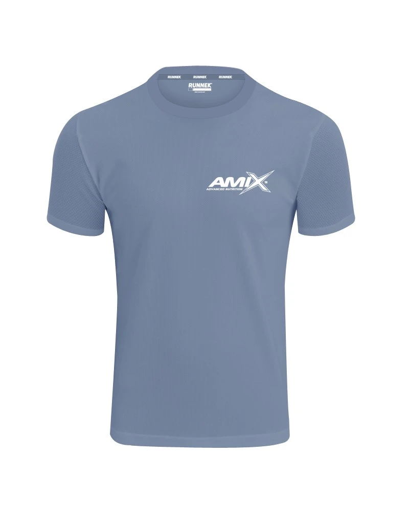CAMISETA RUNFIT GRIS CLARO XXL