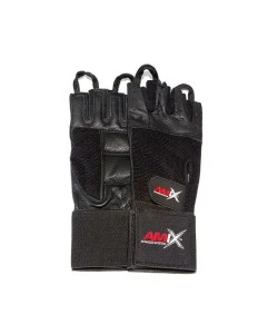 GUANTES DE MUÑEQUERA NEGRO M